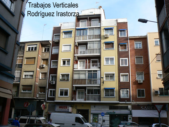 Trabajos Verticales Rodriguez Irastorza. Trabajos finalizados.